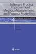Software Process Improvement: Metrics, Measurement, and Process Modelling