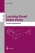 Learning-Based Robot Vision