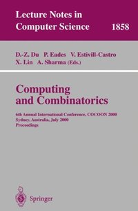 Computing and Combinatorics (e-bok)