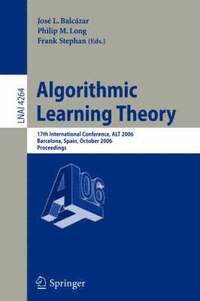 Algorithmic Learning Theory (hftad)
