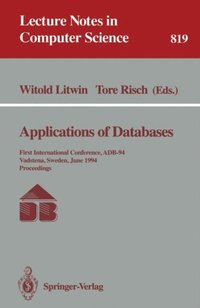 Applications of Databases (e-bok)