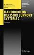Handbook on Decision Support Systems 2