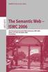 The Semantic Web - ISWC 2006