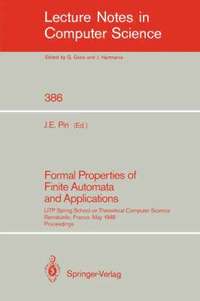 Formal Properties of Finite Automata and Applications (hftad)