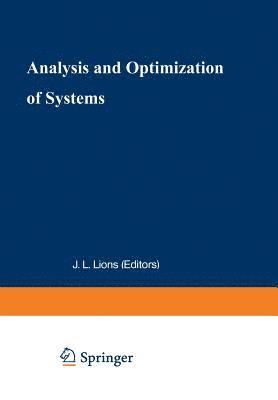 Analysis and Optimization of Systems (häftad)