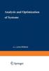 Analysis and Optimization of Systems