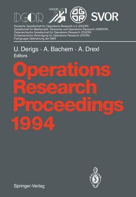 Operations Research Proceedings 1994 (hftad)