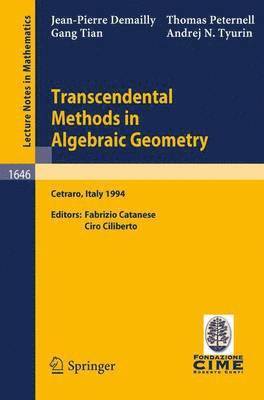 Transcendental Methods in Algebraic Geometry (hftad)
