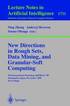 New Directions in Rough Sets, Data Mining, and Granular-Soft Computing