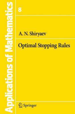 Optimal Stopping Rules (inbunden)