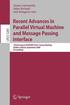 Recent Advances in Parallel Virtual Machine and Message Passing Interface