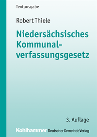Niedersÿchsisches Kommunalverfassungsgesetz (e-bok)