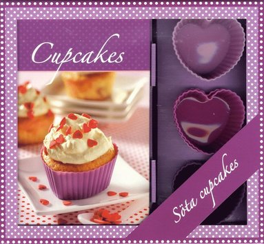 Cupcakes box - bok & 6 cupcakeformar (inbunden)