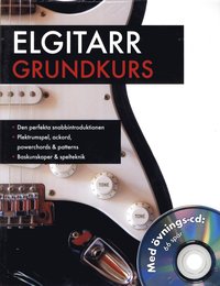 Elgitarr Grundkurs Med övnings-cd (häftad)