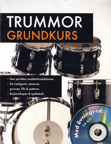Trummor Grundkurs Med vnings-cd (pocket)