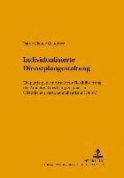 Individualisierte Dienstplangestaltung (inbunden)