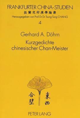 Kurzgedichte Chinesischer Chan-Meister (häftad)
