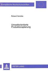 Umweltorientierte Produktionsplanung (hftad)
