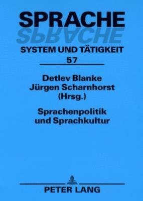 Sprachenpolitik Und Sprachkultur (häftad)