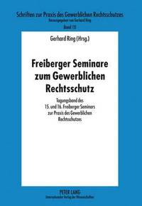 Freiberger Seminare Zum Gewerblichen Rechtsschutz (hftad)