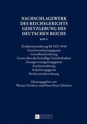 Nachschlagewerk des Reichsgerichts - Gesetzgebung des Deutschen Reichs (inbunden)