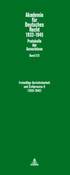 Freiwillige Gerichtsbarkeit Und Zivilprozess II- (1935-1942)