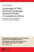 Languages at War: External Language Spread Policies in Lusophone Africa