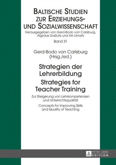 Strategien der Lehrerbildung / Strategies for Teacher Training (e-bok)