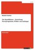 Die Republikaner - Entstehung, Parteiprogramme, Wahler Und Anhanger
