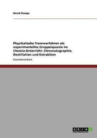 Physikalische Trennverfahren Als Experimentelles - 