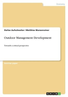Outdoor Management Development (häftad)