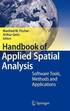 Handbook of Applied Spatial Analysis