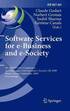 Software Services for e-Business and e-Society