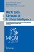 MICAI 2009: Advances in Artificial Intelligence