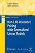 Non-Life Insurance Pricing with Generalized Linear Models