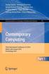 Contemporary Computing