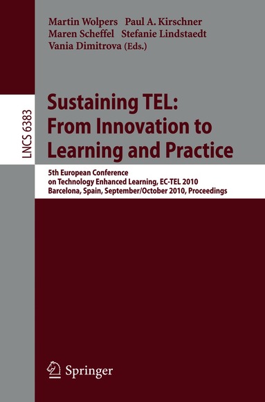 Sustaining TEL: From Innovation to Learning and Practice (h�ftad)