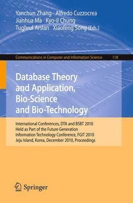 Database Theory and Application, Bio-Science and Bio-Technology (hftad)