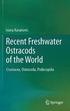 Recent Freshwater Ostracods of the World
