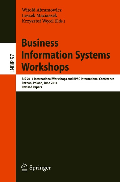 Business Information Systems Workshops (inbunden)