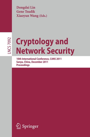 Cryptology and Network Security (h�ftad)