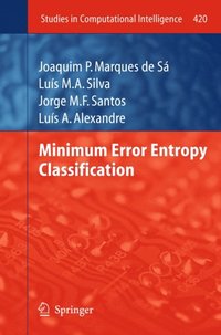 Minimum Error Entropy Classification (e-bok)