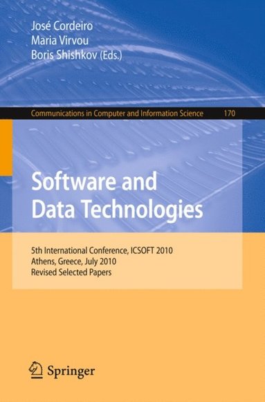 Software and Data Technologies (e-bok)
