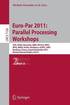 Euro-Par 2011: Parallel Processing Workshops