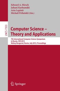 Computer Science -- Theory and Applications (e-bok)