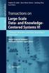 Transactions on Large-Scale Data- and Knowledge-Centered Systems VI