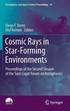 Cosmic Rays in Star-Forming Environments