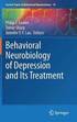 Behavioral Neurobiology of Depression and Its Treatment