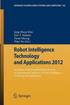 Robot Intelligence Technology and Applications 2012