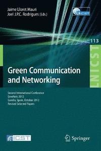 Green Communication and Networking (häftad)